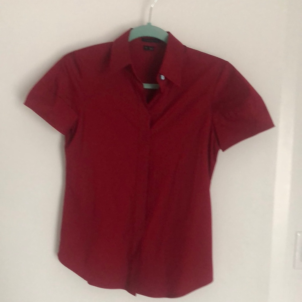 Red Theory Blouse